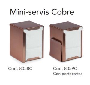 Mini servis cobre